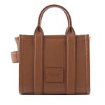 MARC JACOBS THE LEATHER TOTE 粒面皮革迷你托特包/堅果棕, , large