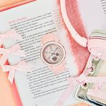 CASIO 卡西歐 BABY-G 緞帶雙顯女錶-粉色 BGA-290RA-4A, , large