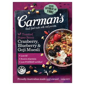 澳洲Carmans超級莓果早餐穀片