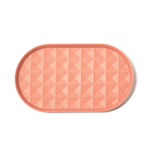 re-ing Bamboo Fiber Plates-3Piece Long plates-Pink Orange, , large