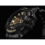 CASIO卡西歐 G-SHOCK 金屬系雙顯手錶-經典黑金 GA-400GB-1A9, , large