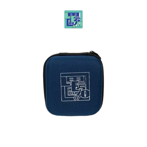 【Leo手機周邊專賣店】LEO 里歐 萬能充全方位硬殼防撞收納包/二代 牛仔藍