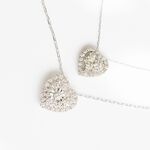 【真鑽項鍊】A'jane 18K白金 戀心之耀真鑽項鍊 A032510-001, , large