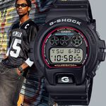 CASIO 卡西歐 G-SHOCK 經典配色電子錶 學生錶 手錶-黑 DW-6900RL-1, , large