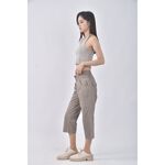 (XL) btab質感棉質純棉棕色長褲二手衣, , large