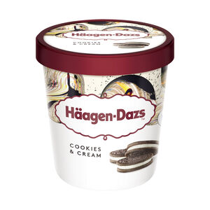 HaagenDazs哈根達斯 淇淋巧酥品脫杯375g克 x 1Bucket桶
