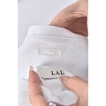 (XL) lalala素面白色短袖上衣二手衣, , large