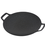 韓國製大理石重力鑄造IH深型平底煎烤盤-38cm-1入, , large