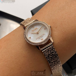 [星晴錶業]COACH手錶,22mm,CH00110白色貝母錶面香檳金錶殼香檳金不規則米蘭錶帶錶帶款, , large