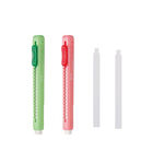 Pentel 自動塑膠擦促銷包-2筆+2芯WZE81, , large