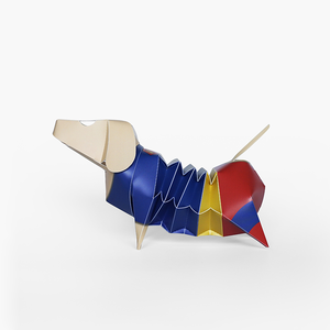 GeckoDesign Dachshund Coin Bank (Superman)