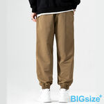 大尺碼-潮流墬感工裝褲-黑/磚紅/軍綠-0204173, , large