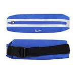 NIKE 運動腰包 3.0 隨身包 休閒 逛街 慢跑 戶外運動 簡約 反光 插扣 輕量 耐用 透氣 舒適 螢光綠 藍銀, , large