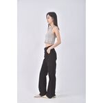 (S) hang ten丹寧牛仔質感羊毛羊毛黑色長褲二手衣, , large