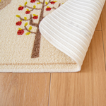 【日本Oka】日本製再生印花廚房地墊45×180cm(秋實之園款/可機洗/厚4mm), , large