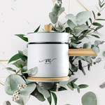 【MOLIJIA】1.8L-M17 Multifunctional Non-stick Electric Hot Pot/Rice Cooker/Steamer - White Wood Grain, , large