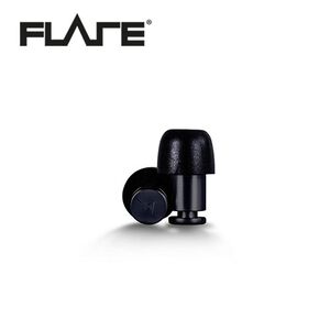 Flare Isolate 系列鋁製專業級英國防躁耳塞 黑色款【敦煌樂器】