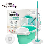 Double barrel swivel mop set, , large
