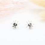 【Angel & Me】可愛 蜘蛛 Spider s925 純銀 耳環 耳夾 聖誕節 情人節 禮物, , large