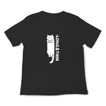 JZ TEE 白貓條 印花短袖T恤, , large