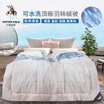 【PATTON POLO巴頓保羅】台製可水洗頂級羽絲絨被(冬被/被子/被胎), , large