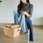 Carari earth face towel, , large