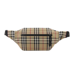 BURBERRY 格紋尼龍帆布腰包/經典米色, , large