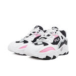 Kixpress-Fila BOX TYPE 女 運動休閒鞋 透氣 厚底 穿搭神器 老爹鞋 白黑 [5-J341Y-051], , large