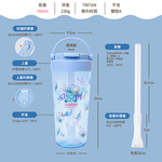 『HOUSUXI ‧ 舒希』迪士尼史迪奇系列-Tritan輕透舒吸杯(附彈跳吸管)760ml(A3), , large