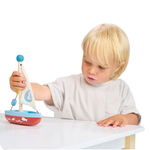 【Mentari】Wooden Sailing Boat, , large