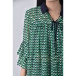 (S) moma綠色長袖上衣二手衣, , large