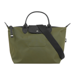 LONGCHAMP M號 LE PLIAGE ENERGY 再生帆布二用包(卡其色), , large