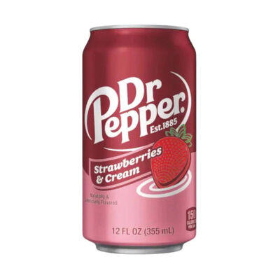Dr. Pepper 草莓冰淇淋風味可樂 355ml