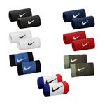 NIKE SWOOSH 加長腕帶 護腕 健身 訓練 戶外運動 簡約 吸汗 乾爽 透氣 柔軟 多色 黑 白 藍 紅 軍綠, , large