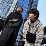 【YUN JOIN】AIRFLOW 率性胸包/腰包-黑色 隨身胸包 都會機能風格, , large