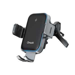 【amuok】FLEXI SENSE Automatic wireless car mount(Black)