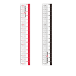 【龍品文創】SONIC  15cm 止滑雙面直尺 SK-7500, , large