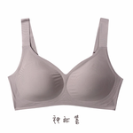 【A&R】歐式無痕美胸顯瘦大尺碼內衣 - 神秘紫,3XL(90EF/95BCD), , large