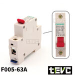 《tevc》F005 DC無熔絲 1P 直流 空氣開關  50A, , large