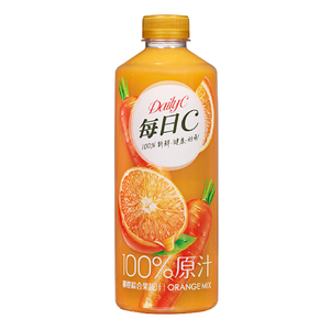 每日C100%柳橙綜合果蔬汁-1300ml到貨效期約6-8天
