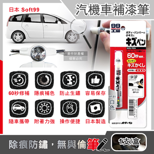 Soft99 Car Touch up Pen 7g BP-51 White