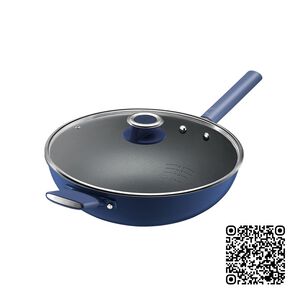 ASD titanium crystal 0 coated wok 32cm