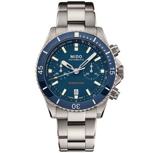 MIDO美度 Ocean Star 海洋之星陶瓷計時機械錶-44mm  M0266274404100