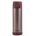 CLARE316不鏽鋼陶瓷彈跳保溫杯-500ml-玫瑰金-1支, , large
