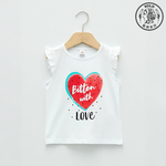 【SOLO歐洲家居】LCW 西瓜愛心 兩件組 純棉 女寶 嬰兒服 女孩童裝 寶寶上衣 短袖 T恤 土耳其製造 9-12月, , large