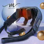 【MOLIJIA】M637 Wireless Hands-Free Rechargeable Shoulder and Neck Massager, , large