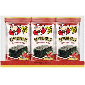 小老板韓式海苔(辣味)4g*3
