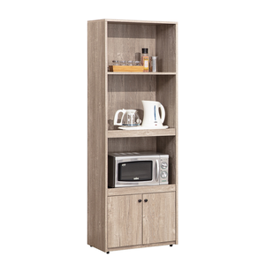 【Homelike】喜家居2尺電器櫃-灰橡色(2213)
