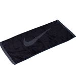 [秉宸] NIKE 純棉毛巾 運動毛巾 浴巾 長條毛巾 純棉 大毛巾 游泳浴巾 游泳毛巾 N1012435046MD 黑 【樂買網, , large