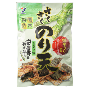 【限量】山榮山葵味炸海苔點心餅80 g克